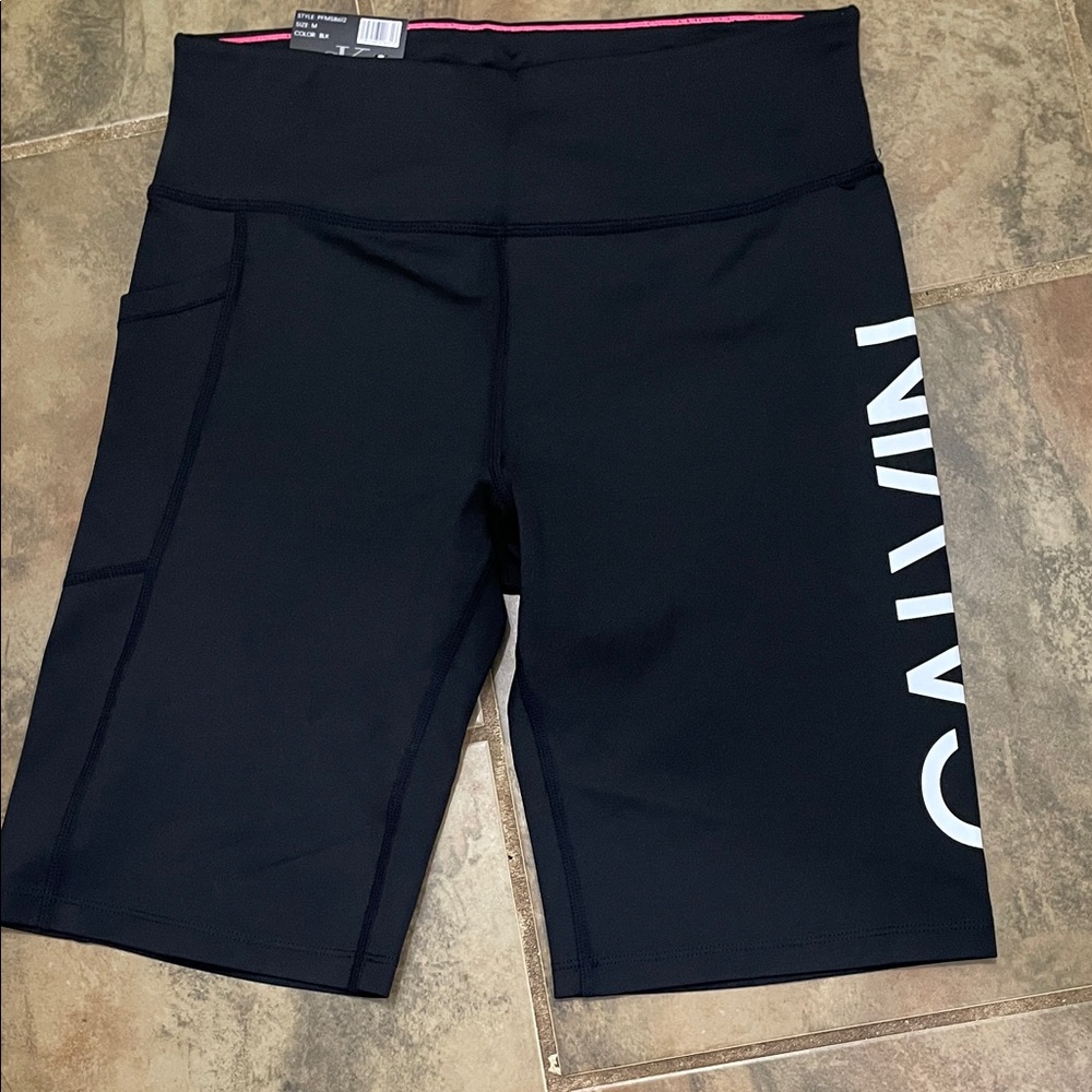 Calvin Klein Women's Navy Bike Shorts